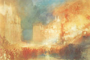 Burning of the Houses of Parliament Reproduction