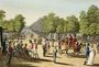 Encampment of the British Army in the Bois de Boulogne 1815 Reproduction