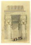 View from under the Portico of the Temple at Dendarah, from Egypt and Nubia, Vol.1 Reproduction