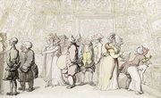 Viewing at the Royal Academy, c.1815 Reproduction