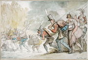 Soldiers on a March, 1805 Reproduction