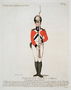 Temple Association Volunteer, plate 14 from Loyal Volunteers of London and Environs, published 1798 Reproduction