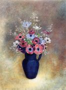 Anemones In A Jug Reproduction