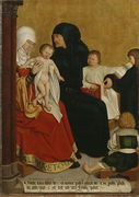 Mary of Cleopas and Alphaeus with their Four Children James the Less, Simon the Zealot, Jude Thaddaeus and Joseph, c.1505-06 Reproduction