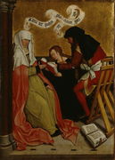 Anna and Joachim with Maria, c.1505-06 Reproduction