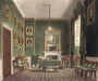 The Green Closet, Buckingham House, from The History of the Royal Residences, engraved by Daniel Havell 1785-1826, by William Henry Pyne 1769-1843, 1819 Reproduction