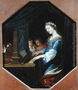 St. Cecilia Playing the Organ Reproduction