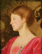 Portrait of Lady Irene Stokes nee Ionides c.1908 Reproduction