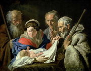 Adoration of the Infant Jesus Reproduction