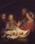 The Adoration of the Shepherds Reproduction