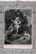 Daphne Pursued by Apollo and Turned into a Laurel Tree, 1731 Reproduction