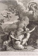 Arethusa Pursued by Alpheus and Turned into a Fountain, 1731 Reproduction