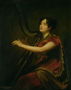 The Marchioness of Northampton, Playing a Harp, c.1820 Reproduction