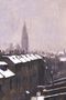 Duke Street under Snow, Edinburgh, 1870 Reproduction