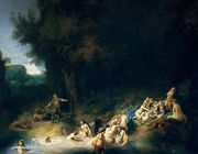 Diana Bathing, with the Stories of Actaeon and Callisto Reproduction