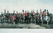 Uniforms of the British Army engraved by J Morris 1859 Reproduction