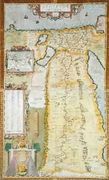 Map of Ancient Egypt, 1584 Reproduction