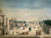 The Sultans Palace, Constantinople 180-75 Reproduction