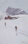 Walking in the Mountains near Engelberg, Switzerland Reproduction