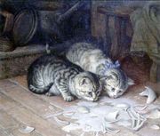 Its no use Crying over Spilt Milk, 1880 Reproduction