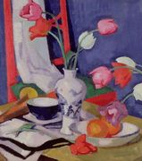 Tulips and Fruit, c.1919 2 Reproduction