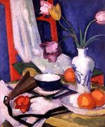 Still life with tulips, 1925 Reproduction