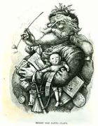 Merry Old Santa Claus Reproduction