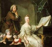 The Artist and his Family 1730-62 Reproduction