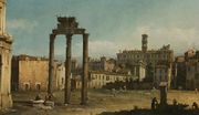 Ruins of the Forum, Rome Reproduction