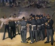 The Execution of the Emperor Maximilian 1867 Reproduction