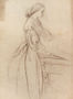 Portrait Of A Lady Possibly Julia Jackson Reproduction