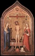 The Man of Sorrow with the Virgin and St Catherine 2 Reproduction