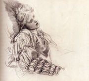 Ellen Terry Asleep Reproduction