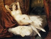 Female Nude Reclining on a Divan 1825-26 Reproduction