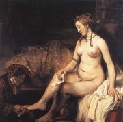 Bathsheba at Her Bath 1654 Reproduction