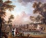 The Charge of the Prince of Lambesc 1751-1825 in the Tuileries Gardens Reproduction