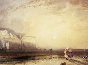 Sunset In The Pays De Caux 1828 Reproduction