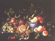 A Still Life of Fruit Reproduction