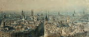 View of London from Monument looking North Reproduction