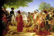 Napoleon Bonaparte 1769-1821 Pardoning the Rebels at Cairo Reproduction