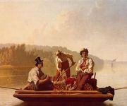 Boatmen on the Missouri Reproduction