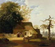 Cottage Scene Reproduction