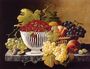 Still Life with Strawberry Basket Reproduction