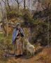 Peasant Woman with a Goat Reproduction