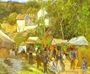 A Fair at l'Hermitage near Pontoise Reproduction