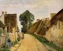 Village Street, Auvers-sur-Oise Reproduction