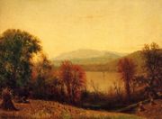 Autumn on the Hudson Reproduction