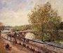 The Pont Royal - Grey Weather, Afternoon, Spring Reproduction