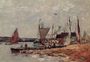 Trouville, the Port Reproduction