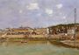 The Port of Trouville, the Market Place and the Ferry Reproduction